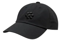 Black Cognition cap with a tonal black dot logo embroidered on the front
